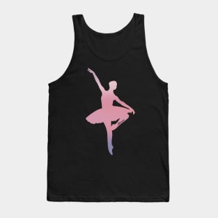 Classical Dancer Pink Tones Tank Top